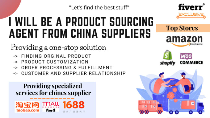 Gig Preview - Be your sourcing and drop shipping agent from local chinese suppliers