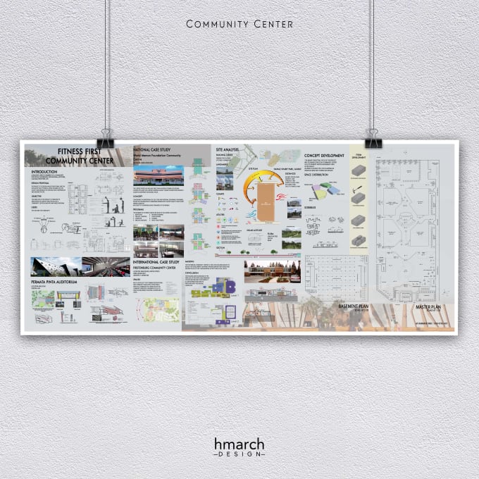 Gig Preview - Do architectural mapping and presentation board or panel