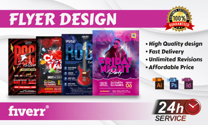 Bestseller - do an attractive event flyer, sports, club and dj flyer