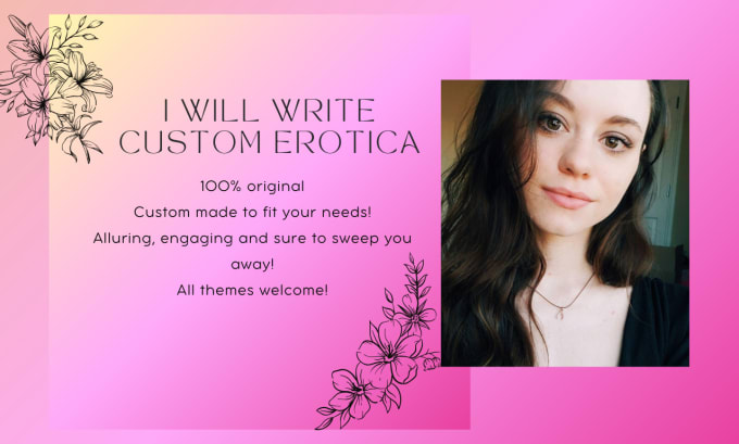 Gig Preview - Write a custom erotica short story or novella