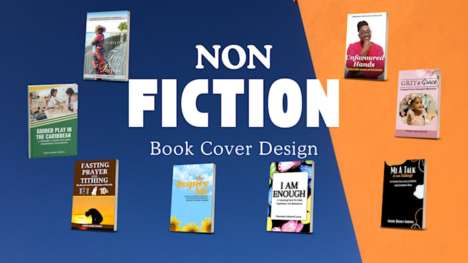 Gig Preview - Design your nonfiction book cover