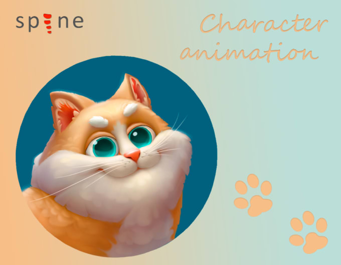 Gig Preview - Animate your character in spine 2d