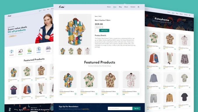 Gig Preview - Build ecommerce website, shopify online store multi vendor marketplace