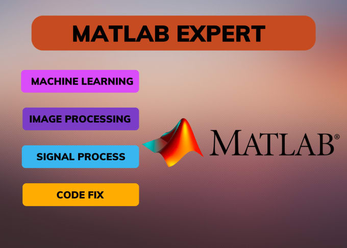 Bestseller - do matlab programming matlab machine learning image and signal processing