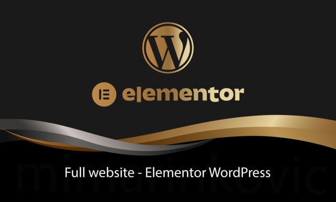 Gig Preview - Create and build an elementor website in wordpress or a landing page