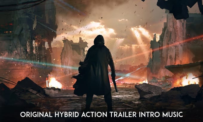 Gig Preview - Make hybrid action trailer intro music for you