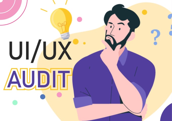 Gig Preview - Offer UI UX  audit services for your website or app