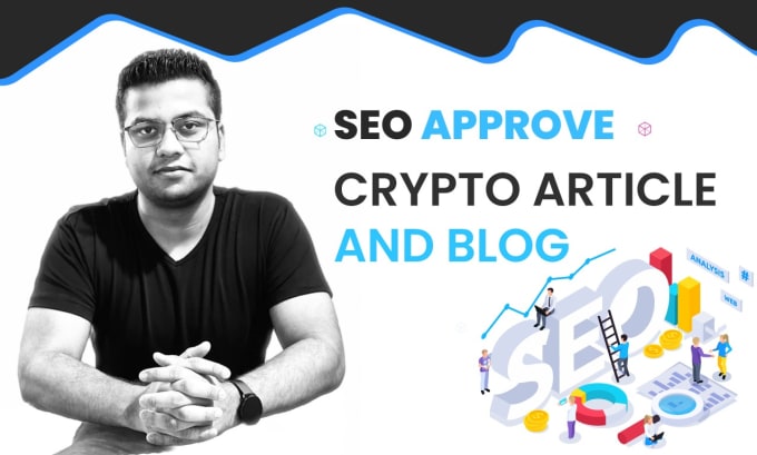 Gig Preview - Write and post SEO approved crypto article and blog