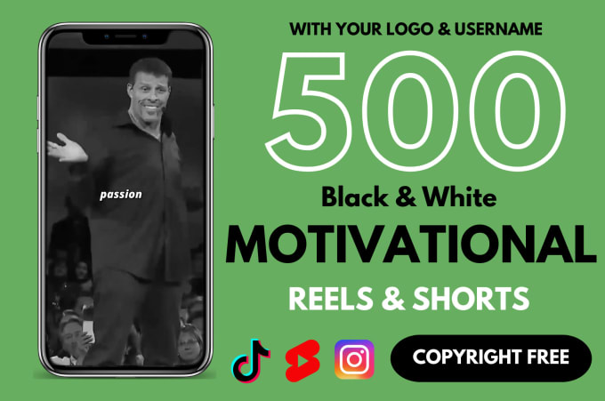 Bestseller - create motivational instagram reels and youtube shorts