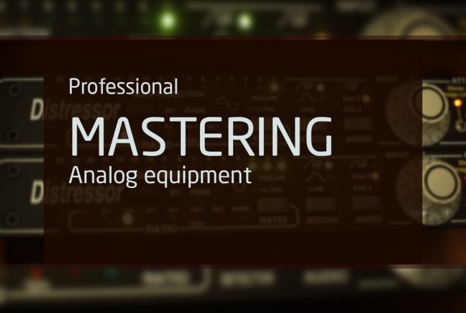 Gig Preview - Do mastering for your song