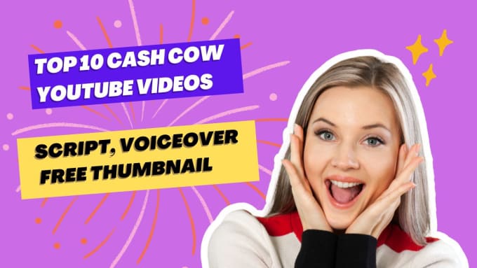 Gig Preview - Create automated cash cow channel and free thumbnail for you