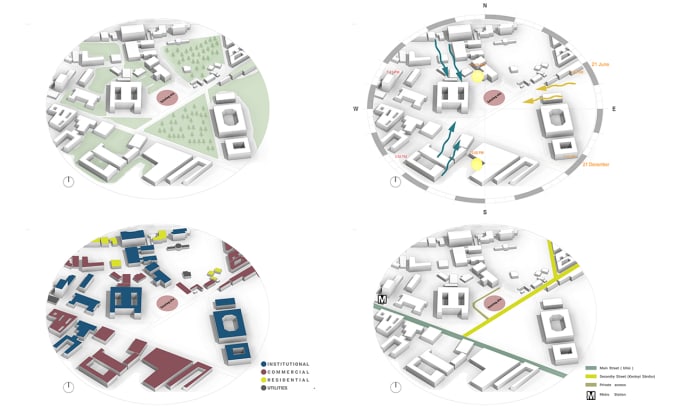 Gig Preview - Create site analysis diagrams in building and urban scale