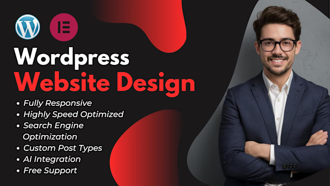 Gig Preview - Design,redesign,revamp,clone,build,modren responsive wordpress website in 9 hour