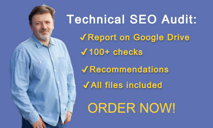 Gig Preview - Do a professional technical SEO audit of your website