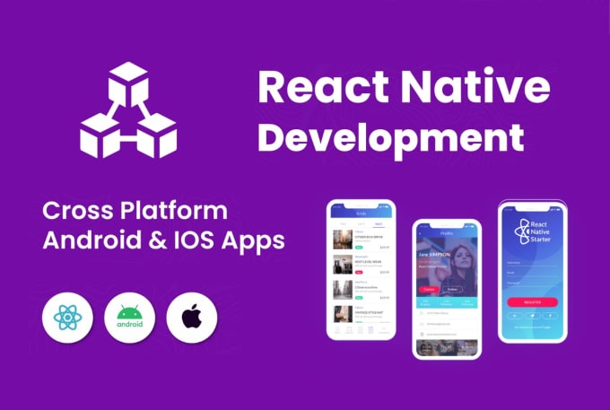 Gig Preview - Develop android and ios apps using react native