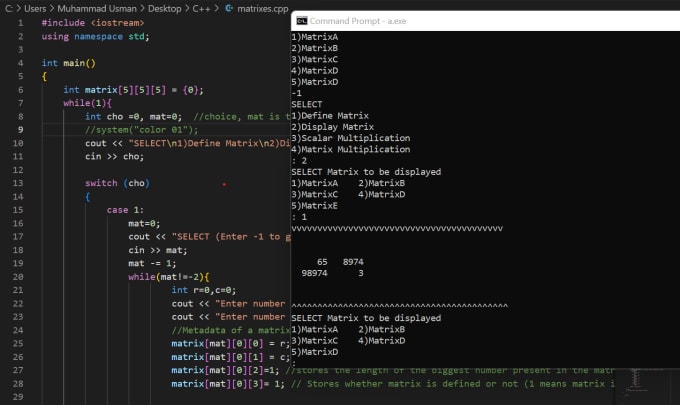 Gig Preview - Solve problems related to cpp algorithms, linux bash shell, mysql and python