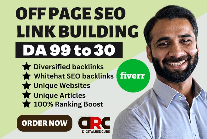 Gig Preview - Do killer off page SEO backlinks with high da link building