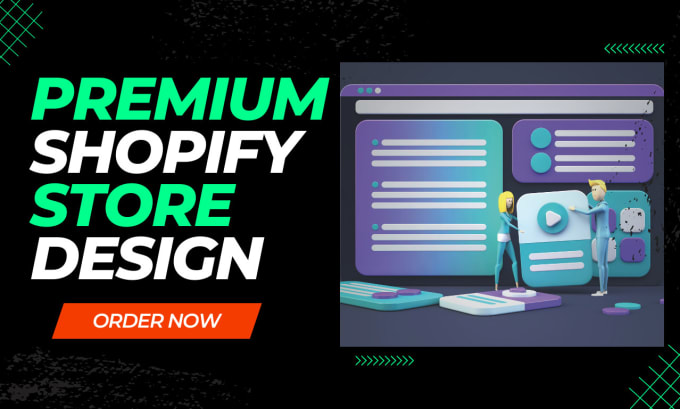 Gig Preview - Create shopify dropshipping store or design a shopify website