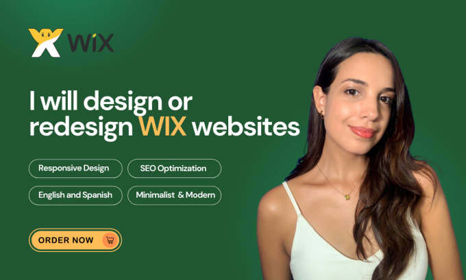 Gig Preview - Design or redesign an aesthetic and minimalist wix website