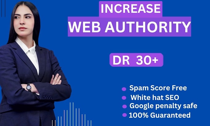 Gig Preview - Increase domain rating ahrefs DR without google redirect links