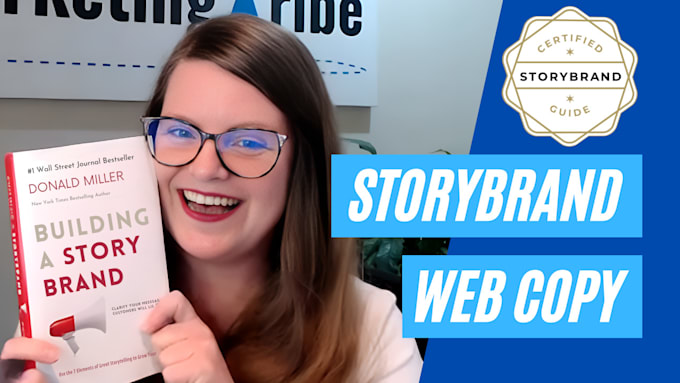 Gig Preview - Clarify your website content as a storybrand certified guide