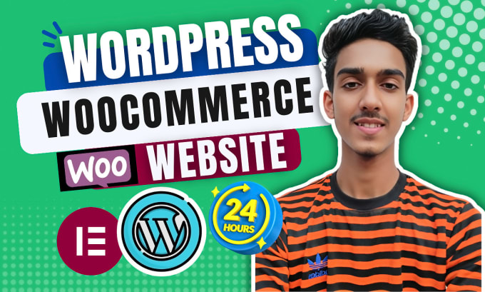 Gig Preview - Build ecommerce wordpress woocommerce website design online store