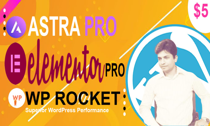 Gig Preview - Install astra pro, elementor pro,wp rocket, crocoblock  licence with auto update