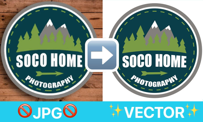 Gig Preview - Retouch and edit images, photoshop, logo, jpg to vector