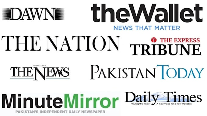 Gig Preview - Write press releases and news articles for pakistan media