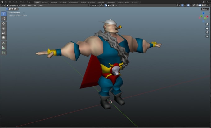 Bestseller - create a lowpoly 3d character in blender for unity with mixamo animation