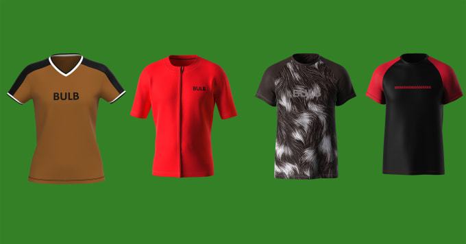 Gig Preview - Do design in clo 3d and marvelous designer tshirt polo shirt