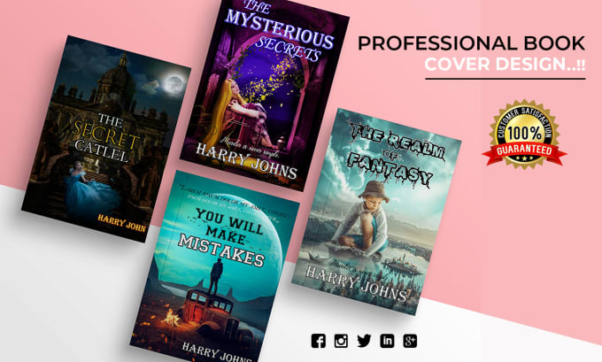 Gig Preview - Create attractive book cover, ebook cover and amazing kindle book cover design