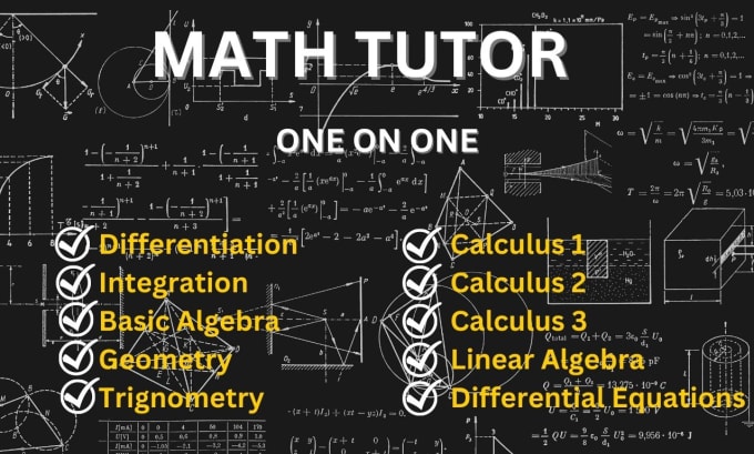 Gig Preview - Be your online math tutor