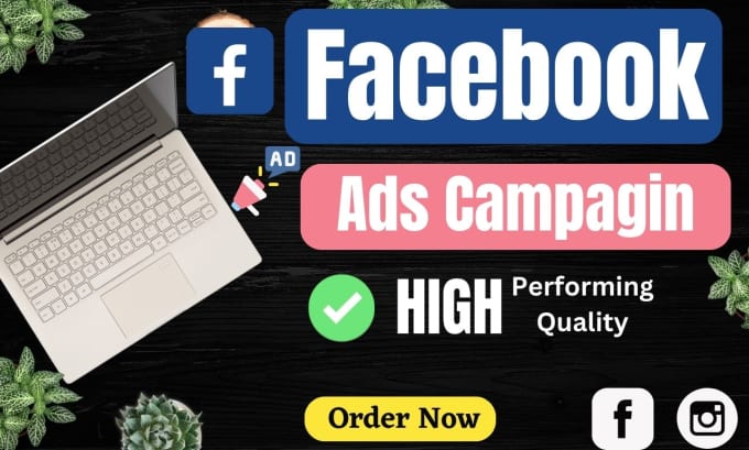 Gig Preview - Be your facebook ads manager