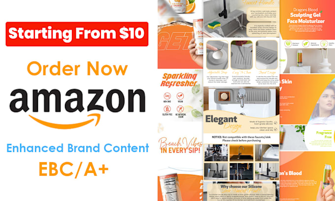 Bestseller - create amazon product listing images, ebc design