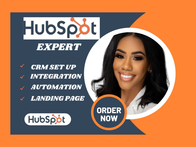 Gig Preview - Set up hubspot crm hubspot workflow hubspot landing page hubspot website