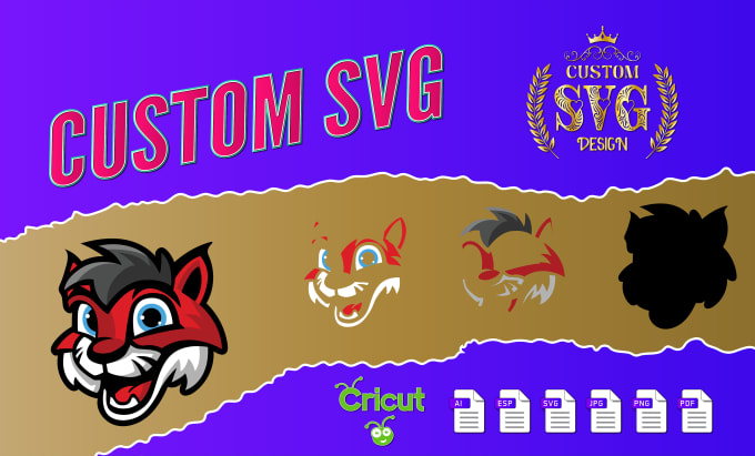 Gig Preview - Create custom svg designs