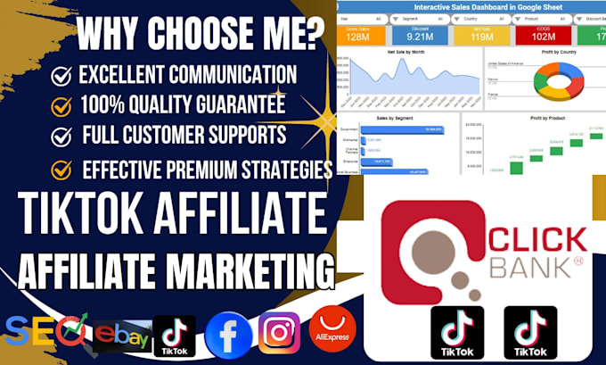 Bestseller - do tiktok shop affiliate marketing for clickbank, amazon in affiliate marketing