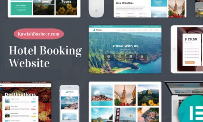 Gig Preview - Build a hotel booking website with wordpress