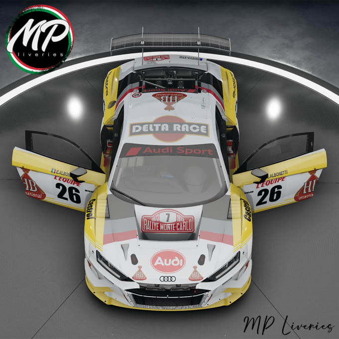 Gig Preview - Design custom liveries for assetto corsa competizione