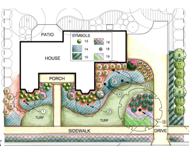 Gig Preview - Create  2d, 3d landscape design drawings