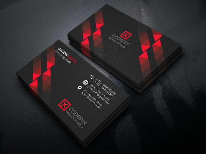 Gig Preview - Do awesome luxury, business card with brochure design and stationery