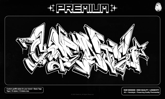 Gig Preview - Design custom graffiti styles for your brand