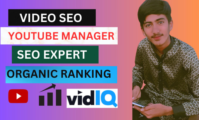 Gig Preview - Be your youtube SEO specialist for titles, tags, description