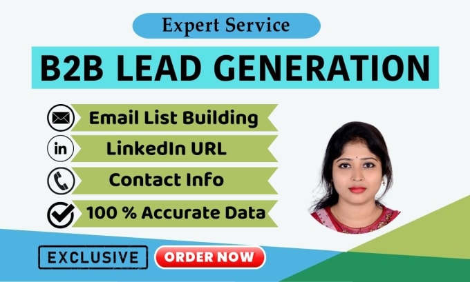 Gig Preview - Do b2b lead generation and email listing for any company