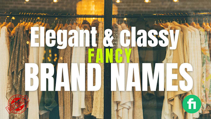 Bestseller - make fancy clothing brand names with slogans