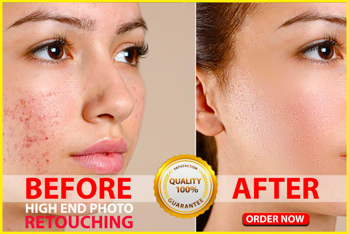 Gig Preview - Provide premium photo retouching and skin smoothing services