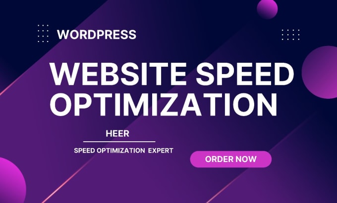 Gig Preview - Increase wordpress website speed optimization in pagespeed insights