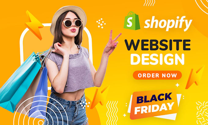 Gig Preview - Do shopify website design shopify store design shopify website redesign shopify