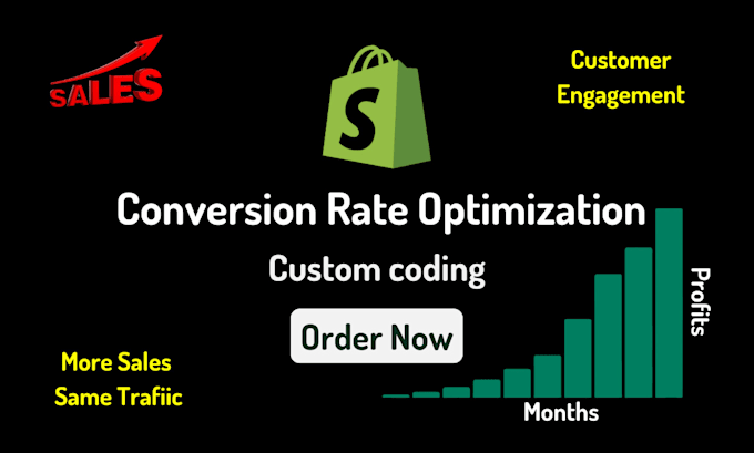 Gig Preview - Do cro on your shopify store through custom coding